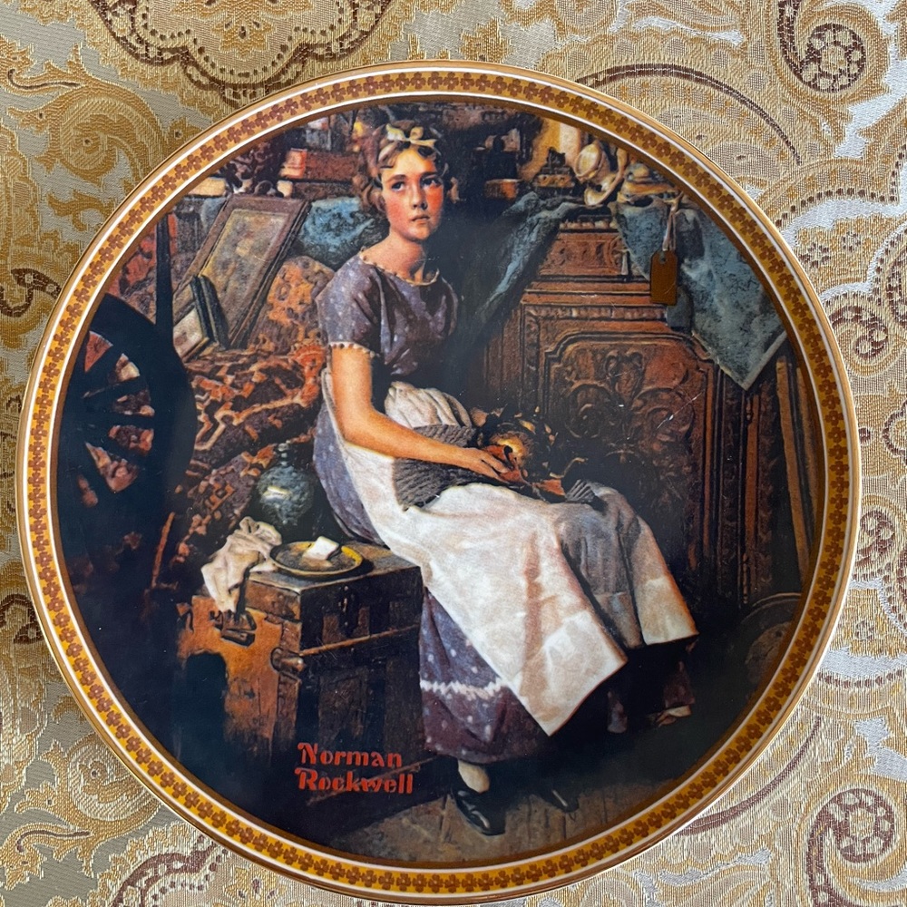 Norman Rockwell “dreaming in the attic”